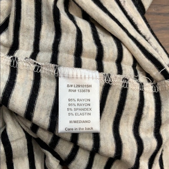 Striped Bodycon Skirt Women’s M - Picture 3 of 4